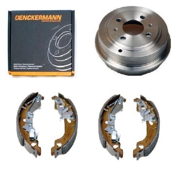 BEBNY BRAKE SHOES FIAT PUNTO II III SET WITHOUT ABS - milautoparts-fr.ukrlive.com