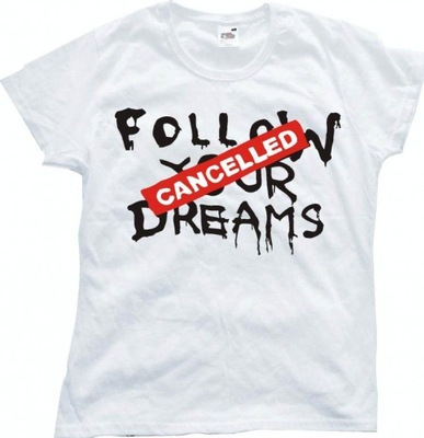 Banksy Follow Your Dreams, Koszulka