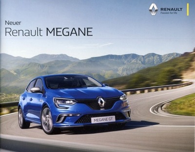 Renault Megane prospekt 2016 52 str.