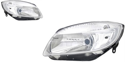 NEW LAMPS SKODA FABIA ROOMSTER 07-10 SET - milautoparts-fr.ukrlive.com