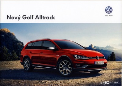 Volkswagen Vw Golf Alltrack prospekt 2014 Czechy - milautoparts-fr.ukrlive.com