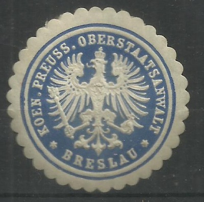 Zalepka Breslau - Wrocław