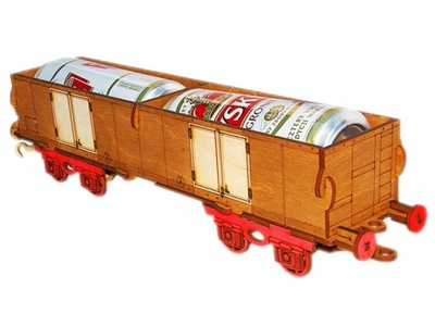 WAGON NA 2 PIWA prezent na alkohol piwo