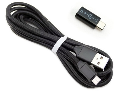 Kabel 1m micro USB + c do Alcatel One Touch PIXI 7