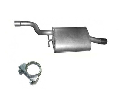 BMW 5 E39 2.0 2.2 2.5 2.8 3.0 (1998-2003) UNIVERSAL SILENCER END 18101440361 - milautoparts-fr.ukrlive.com