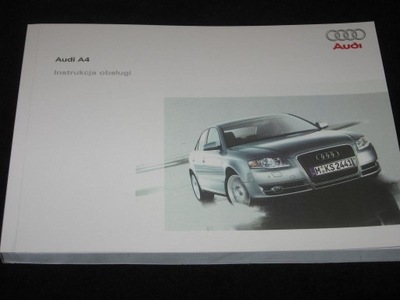 AUDI A4 SEDAN 2004-2008 POLSKA MANUAL SERVICE - milautoparts-fr.ukrlive.com