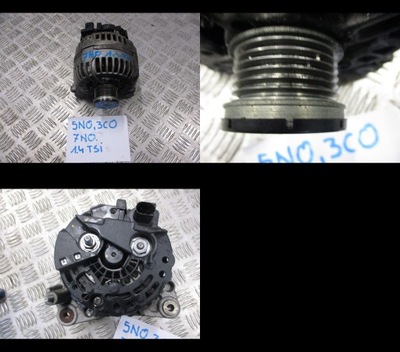 Генератор vw sharan 7n0 1,4tsi фото №1