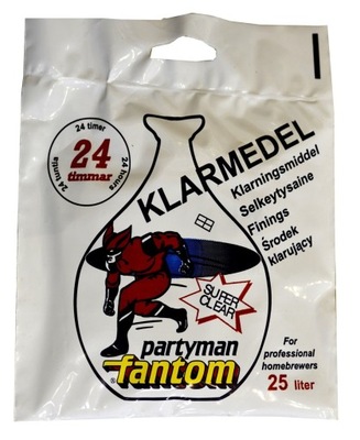 Klar Fantom KLARMEDEL 24H zacier klarowanie wino