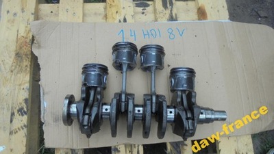 CITROEN PEUGEOT SHAFT CRANKSHAFT 1.4 HDI 8V 2013R - milautoparts-fr.ukrlive.com