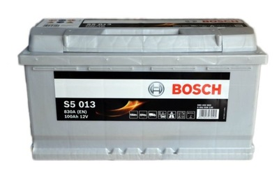 ACCUMULATEUR BOSCH S5 100AH 830A S5013 BMW AUDI 3.0 - milautoparts-fr.ukrlive.com