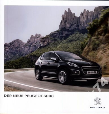 Peugeot 3008 prospekt 2014 Austria - milautoparts-fr.ukrlive.com