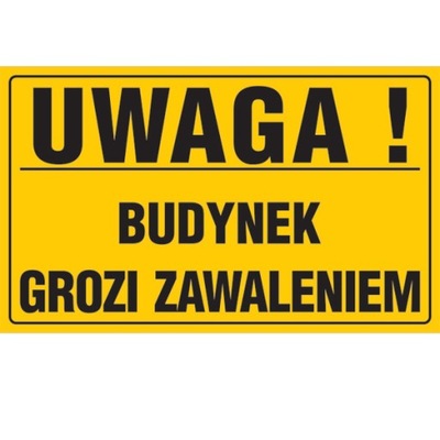 TABLICA INFORMACYJNA 20x33CM OSTRZEGAWCZA RÓŻNE 20
