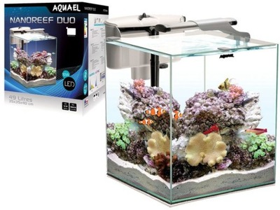 NANO REEF DUO LED AKWARIUM MORSKIE kpl 49L AQUAEL