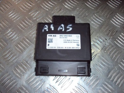 AUDI A4 B8 8K0 A5 8T0 MODULE BLOC DE CONTRÔLE DE TENSION 8K0959663 - milautoparts-fr.ukrlive.com