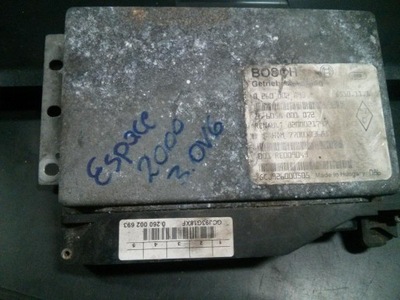 COMPUTER CONTROL UNIT ESPACE III 0260002693 BOSCH - milautoparts-fr.ukrlive.com