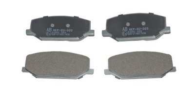 PADS BRAKE FRONT SUZUKI SAMURAI SJ 1.0 1.3 - milautoparts-fr.ukrlive.com