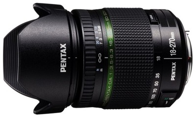 Obiektyw Pentax K smc DA 18-270mm F3.5-6.3 SDM