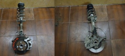 Поворотный кулак амортизационная стойка правая ford fiesta mk-7 1.4d фото №1