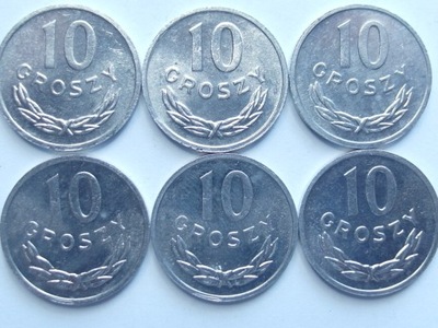 Moneta 10 gr 1980 r mennicza stan 1