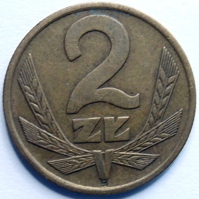 Moneta 2 zł złote 1983 r piękna