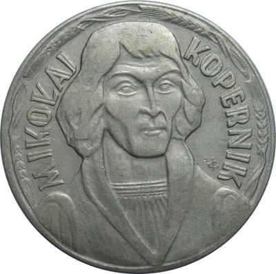 Moneta 10 zł złotych Kopernik 1967 r piękna