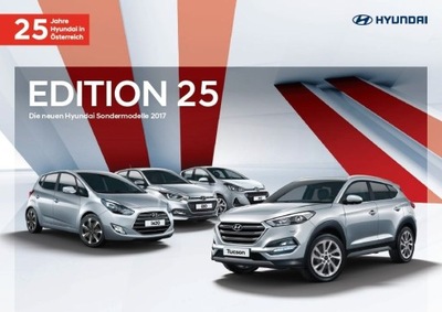 Hyundai Edition 25 prospekt 2017 Austria limitówka - milautoparts-fr.ukrlive.com