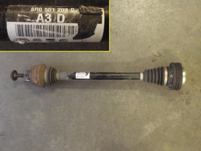 AUDI A6 A7 A8 Q5 HALF-AXLE LEFT REAR AXLE SWIVEL 8R0501203D - milautoparts-fr.ukrlive.com