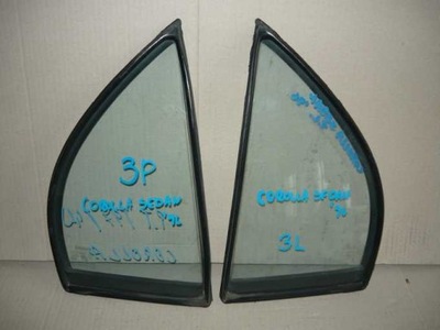 Скло трикутник toyota corolla sedan задня правий # фото №1