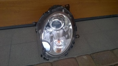 Mini cooper bixenon лампа левая левый перед фото №1