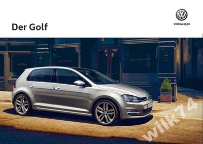 Volkswagen Vw Golf prospekt 01 2016