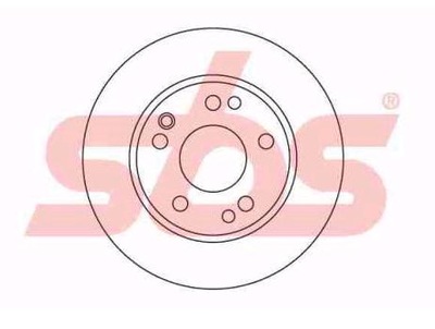 DISQUE 2 PIÈCES DE FREIN AVANT MERCEDES 190(W201) - milautoparts-fr.ukrlive.com