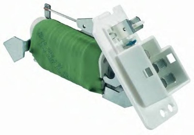 Резистор вентилятор резистор opel astra vectra behr! фото №1