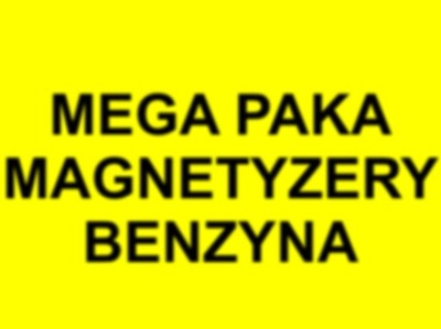 MEGA BOX MAGNETYZERY PETROL MAGNETYZER TESTOWANE  