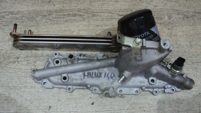 Корпус фільтра оливи 2.5 d4d toyota hilux 14r фото №1