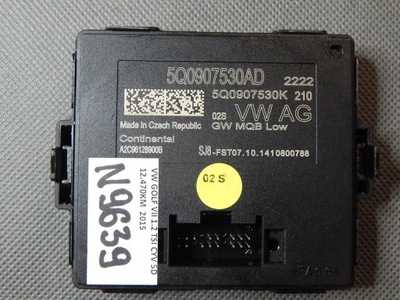 Vw golf vii модуль шлюз 5q0907530ad фото №1