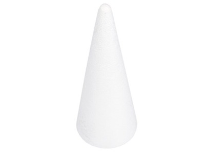 Stożek styropianowy choinka święta wys.20cm S20