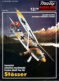 MM 12/1998 Samolot Focke-Wulf Fw-56 Stoesser