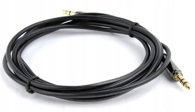 Kabel GEMBIRD CCAP-444-1M (Mini Jack M - Mini Jack M; 1m; kolor czarny)