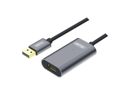 Kabel USB 2.0 A-A przedłużacz 10m aktywny Unitek Y-272