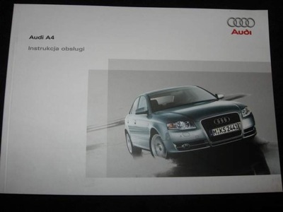 AUDI A4 B7 2004 - 2008 POLSKA MANUAL SERVICE - milautoparts-fr.ukrlive.com