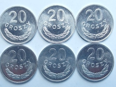 Moneta 20 gr 1983 r mennicza stan 1