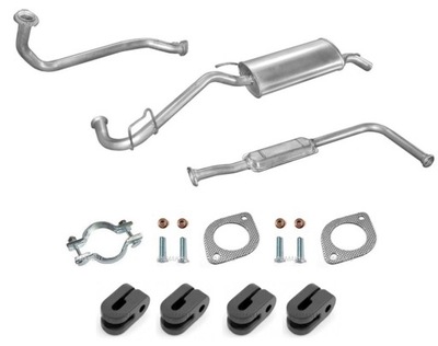 RENAULT CLIO I 1.2 1.4 (1990-1998) SYSTÈME DE DÉPART POT D'ÉCHAPEMENT POTS D'ÉCHAPPEMENT TUYAU - milautoparts-fr.ukrlive.com