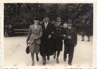 CZĘSTOCHOWA OKUPACJA 1941 GG ELEGANCKA MODA