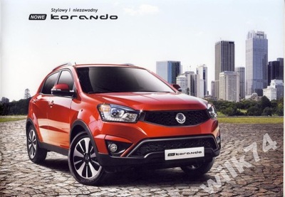 SsangYong Korando prospekt 2014 polski
