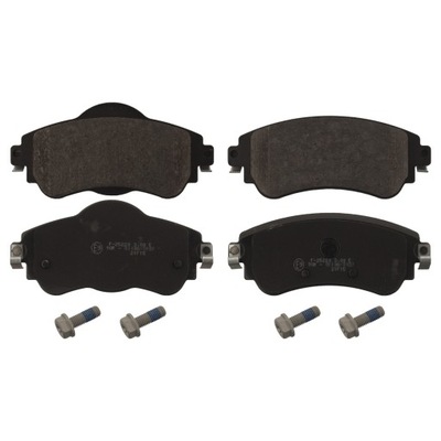 PADS BRAKE CITROEN C4 09- FRONT 16866 - milautoparts-fr.ukrlive.com