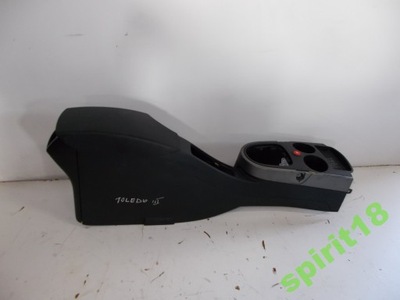 SEAT TOLEDO III TUNNEL CENTRAL ARMREST 2006R - milautoparts-fr.ukrlive.com