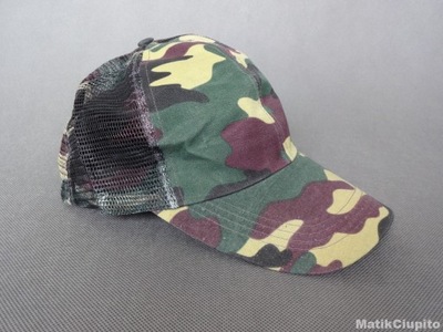 Czapka Bejsbolówka MORO GREEN TRUCKER WAKACJE LATO
