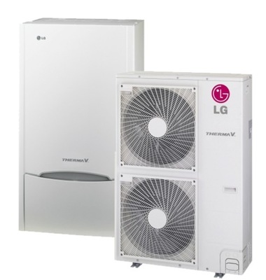 Pompa ciepła LG powietrze-woda 14kW montaż