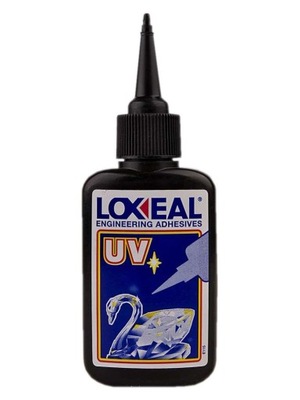 Klej do szkła, szkło - metal, klej LOXEAL UV- 50ml