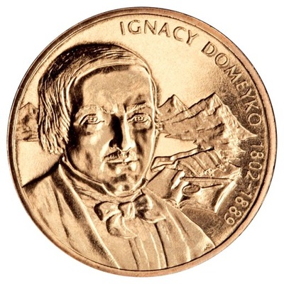 Moneta 2 zł Ignacy Domeyko